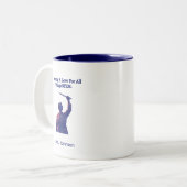 Fostering Love For All Things STEM Educator ツートーンマグカップ (正面左)