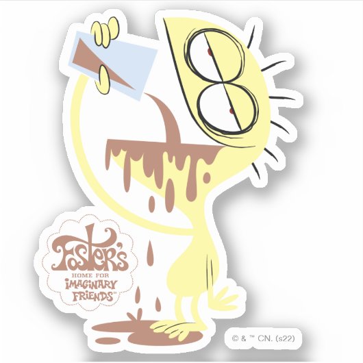 Foster's Home for Imaginary Friends | Cheese シール (正面)