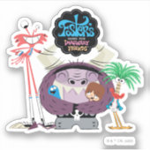 Foster's Home for Imaginary Friends | Group Hug シール (正面)