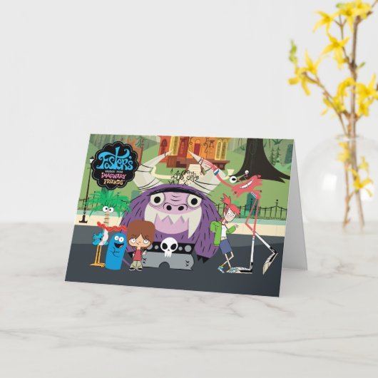 Foster's Home for Imaginary Friends | Hanging Out カード (黄色い花)