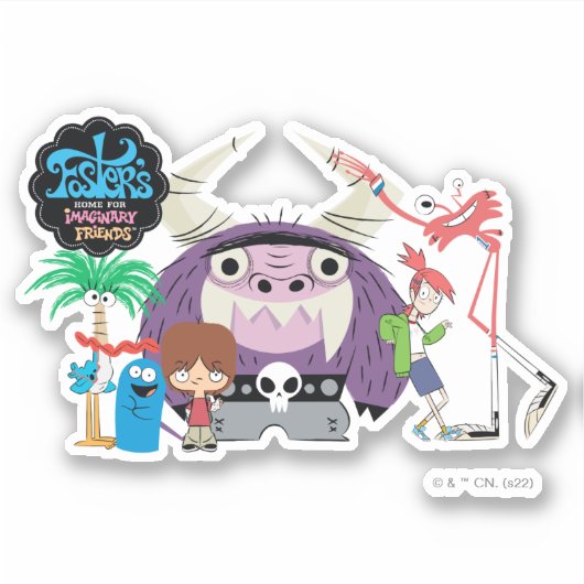 Foster's Home for Imaginary Friends | Hanging Out シール (正面)