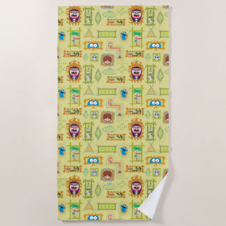 Foster's Home for Imaginary Friends | Photo Wall ビーチタオル