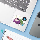 Foster's Home for Imaginary Friends | Under Bed シール (ノートパソコンとiPhone)