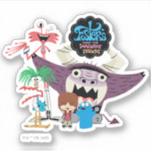 Foster's Home for Imaginary Friends | Welcome シール (正面)