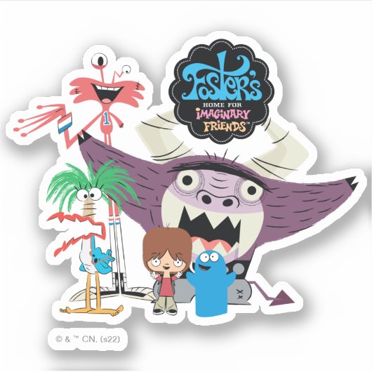 Foster's Home for Imaginary Friends | Welcome シール (正面)