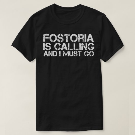 FOSTORIA OH OHIO Funny City Trip Home Roots USA Gi Tシャツ (デザイン正面)