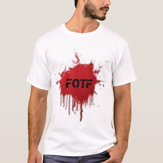 FOTFの血痕のTシャツ Tシャツ (正面)