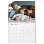 Foto calendarios personalizados 2024 カレンダー (2月 2027)