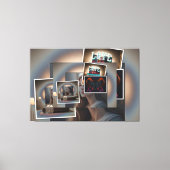 Foto collage キャンバスプリント (正面)
