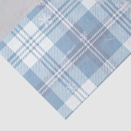 Foto Feliz Navidad Elegante Azul 薄葉紙 (詳細)