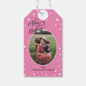 Foto Frohe Weihnachtsgeschenke Tags ギフトタグ (正面)