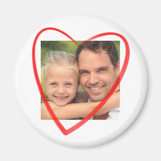 Foto mit Herz マグネット