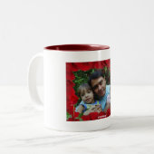 foto moldura ツートーンマグカップ (正面左)