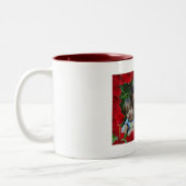 foto moldura ツートーンマグカップ (左)