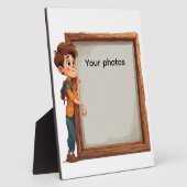 Fotoframe-デザインミットジュンゲン – Heb deinen Moment フォトプラーク (側面)