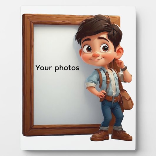 Fotoframe-デザインミットジュンゲン – Heb deinen Moment フォトプラーク (正面)