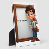 Fotoframe-デザインミットジュンゲン – Heb deinen Moment フォトプラーク (側面)