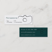 Fotografie スキニー名刺 (正面/裏面)