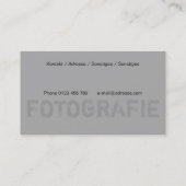 fotografie 名刺 (裏面)