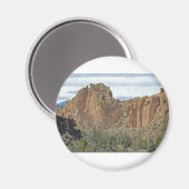 FotoSketcher - DSC_0001 smith rock 6 x 4油.jpg マグネット (正面/裏面)
