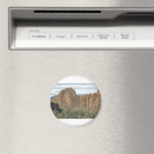 FotoSketcher - DSC_0001 smith rock 6 x 4油.jpg マグネット (インサイチュ (食洗機))