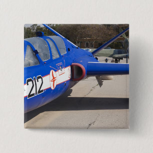 Fouga Magisterフランスののトレーナーを作成 缶バッジ