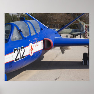 Fouga Magisterフランスのトレーナー ポスター