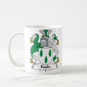 Foulisの家紋 コーヒーマグカップ (左)