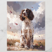 Found a Spaniel Tear Off Flyer チラシ (裏面)