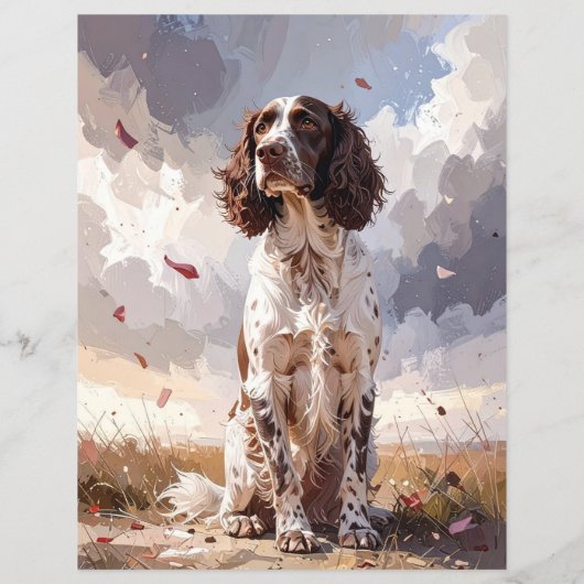 Found a Spaniel Tear Off Flyer チラシ (裏面)