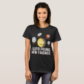 Found New Friends Dwarf Planets Astronomy Kids  Tシャツ (正面フル)
