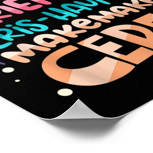 Found New Friends Funny Science Quotes Planets  ポスター (角)