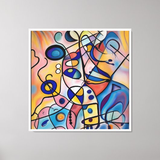 Found on a Resounding Dream キャンバスプリント (正面)