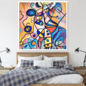 Found on a Resounding Dream キャンバスプリント (インサイチュ (寝室))