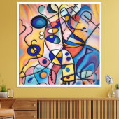 Found on a Resounding Dream キャンバスプリント (インサイチュ (リビング))