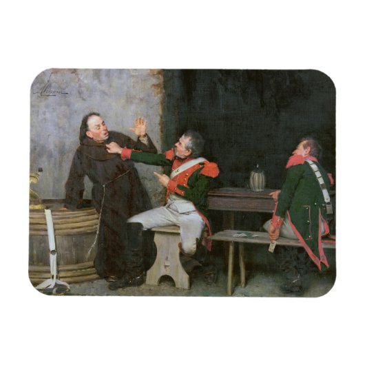 Found Out(キャンバス上の油) （ペアの1つ – 19572を参照） マグネット (横)