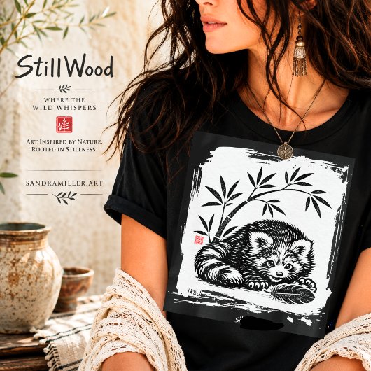FOUND • StillWood • レッサーパンダ Tシャツ