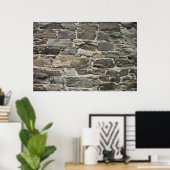 FOUNDATION WALL 36" x 24インチ、バリューポスター(マット) ポスター (ホームオフィス)