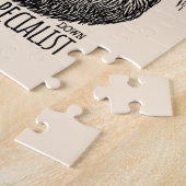 Founder Quiet Quitting Movement Cute Sloth ジグソーパズル (側面)