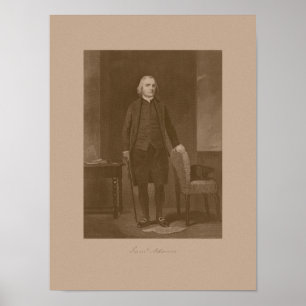 Founding Father Samuel Adams ポスター