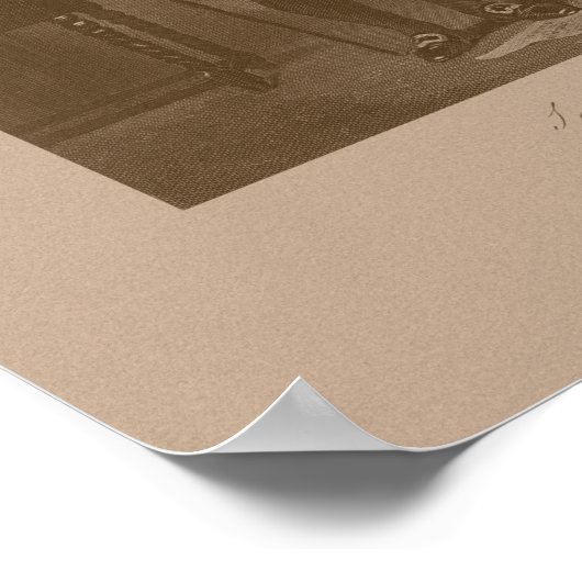 Founding Father Samuel Adams ポスター (角)