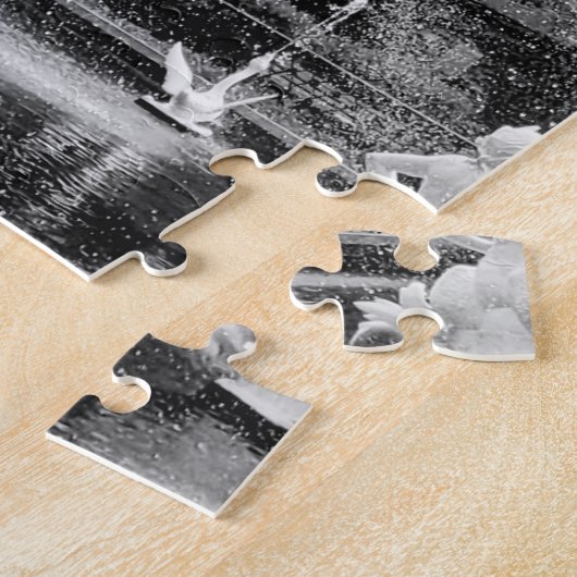 Fountain at Forsyth Park, Savannah GA ジグソーパズル (側面)