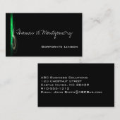 Fountain Greenモダン Standard名刺 名刺 (正面/裏面)