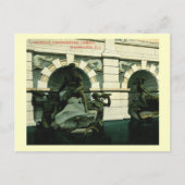 Fountain, Library of Congress, Washington DC ポストカード (正面)