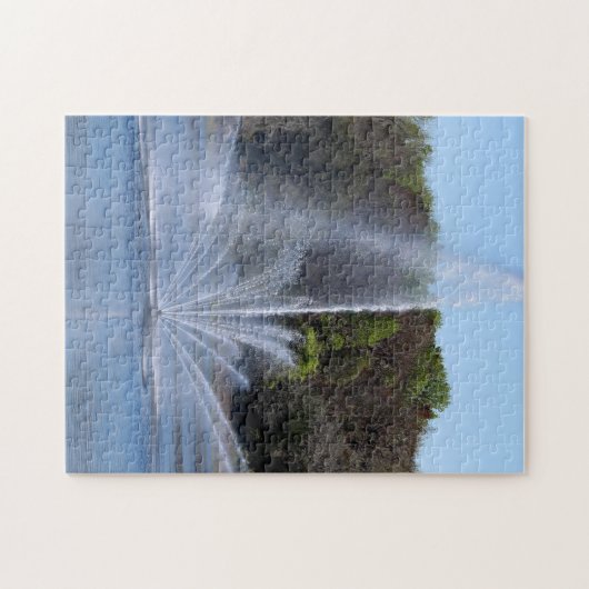 Fountain on a Lake ジグソーパズル (横)