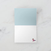 Fountaine Bleauの注空白の記 サンキューカード (内部)