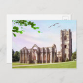 Fountains Abbey ポストカード (正面/裏面)