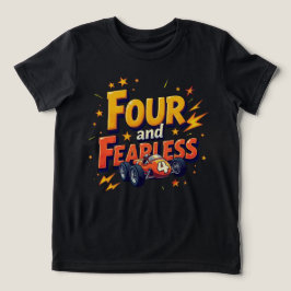 FOURとFEARLESS - 4th 子供へ Birthday トライブレンドＴシャツ
