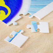 Four blue moons art ジグソーパズル (側面)