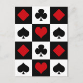 Four card suits ポストカード (正面)
